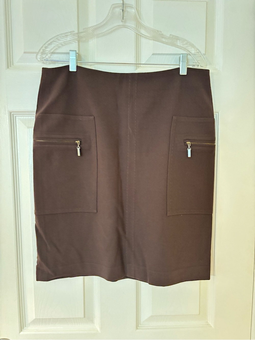 Missoni Brown Zip-Pocket Pencil Skirt sz. 46 / sz. 10 US